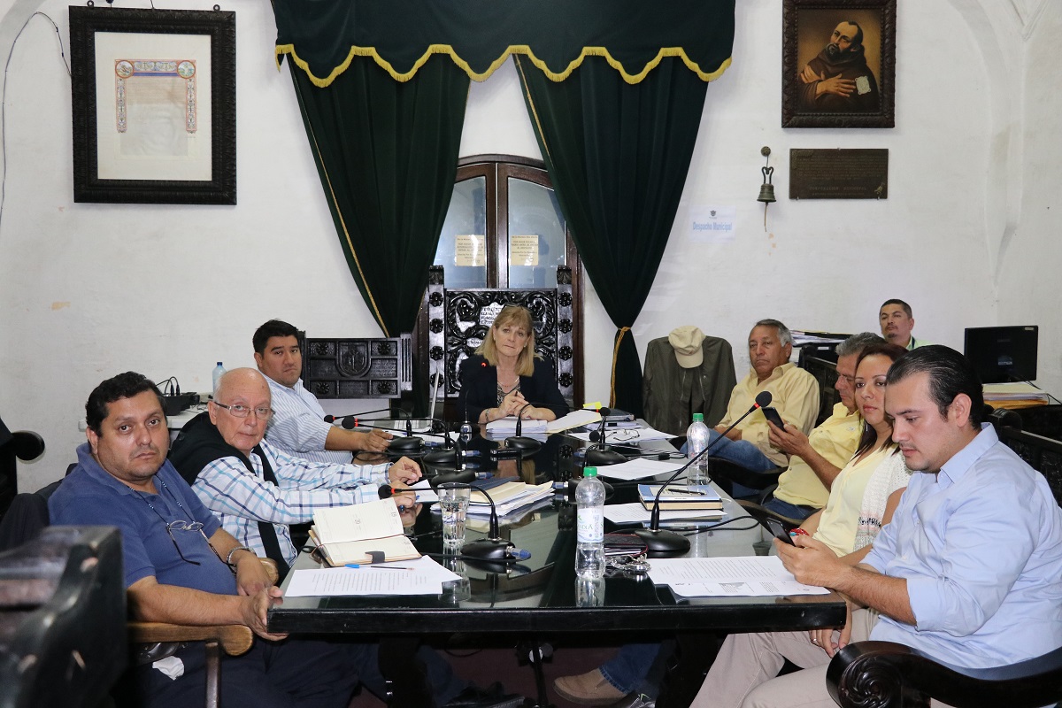 Consejo Municipal de Antigua Guatemala, Sacatepéquez.(Foto Prensa Libre:Julio Sicán)