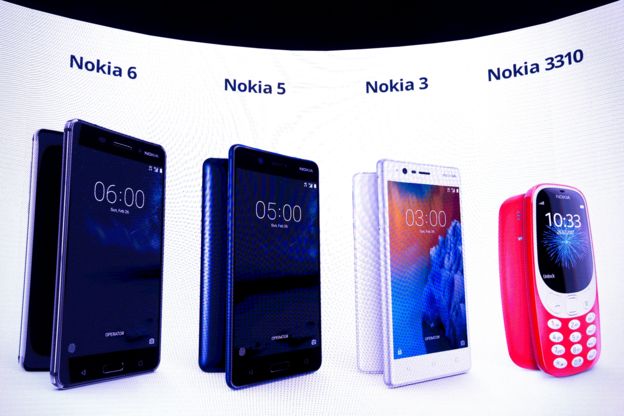 Los nuevos Nokia 6, 5 y 3 tienen sistema operativo Android 7. (JOSEP LAGO/GETTY)