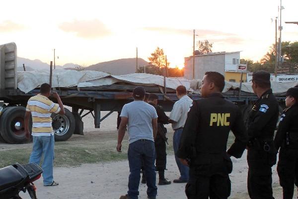 Conductores creen  que la PNC no ofrece suficiente vigilancia en la ruta, para evitar robos.