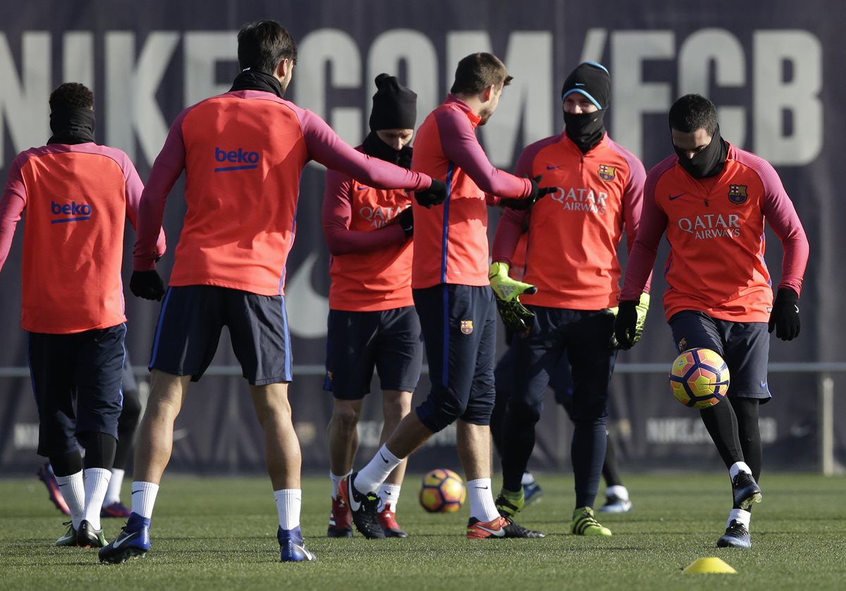 El Barcelona viene de perder frente al Athletic de Bilbao en la Copa del Rey. (Foto Prensa Libre: AP)