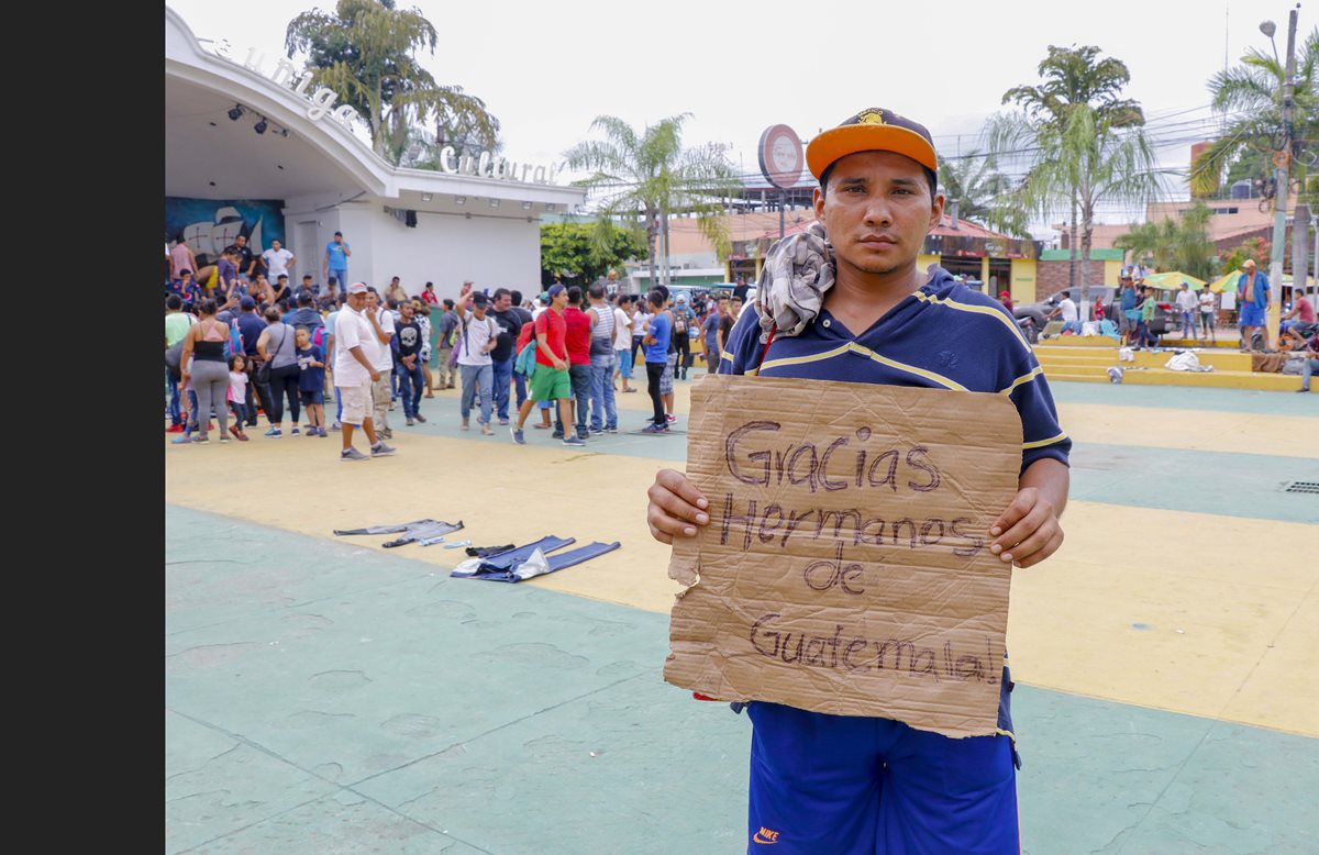 Migrante agradece a los guatemaltecos por el apoyo recibido