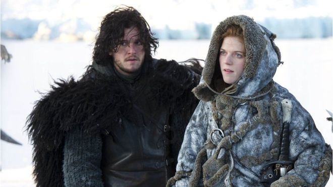 Jon Snow e Ygritte fueron pareja en la segunda temporada de Games of Thrones. (HBO/SKY)