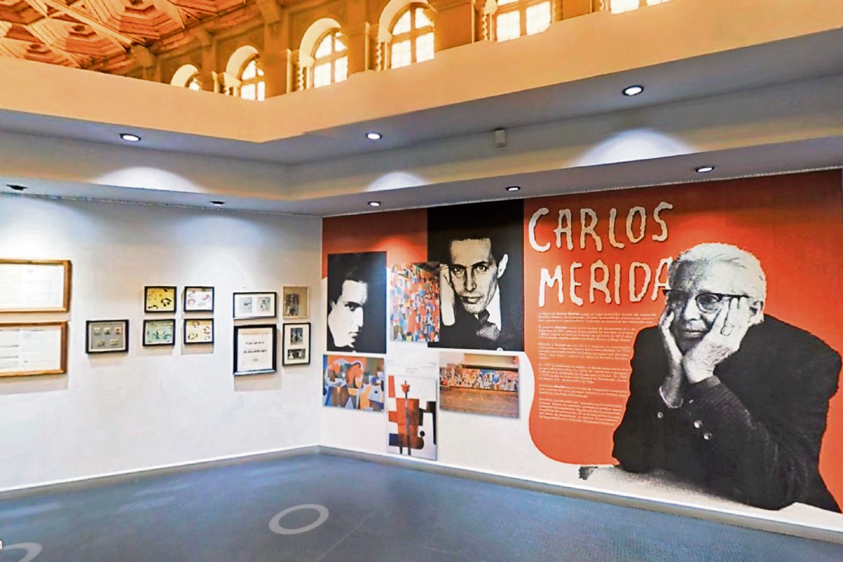 La visita virtual muestra todas las salasque alberga el Museo de Arte Moderno Carlos Mérida. (Foto Prensa Libre. Hemeroteca PL)
