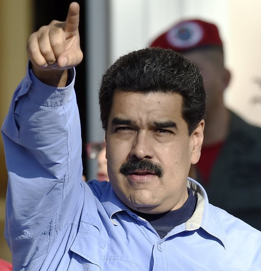 Nicolás Maduro, presidente de Venezuela. (Foto Prensa Libre: AFP).