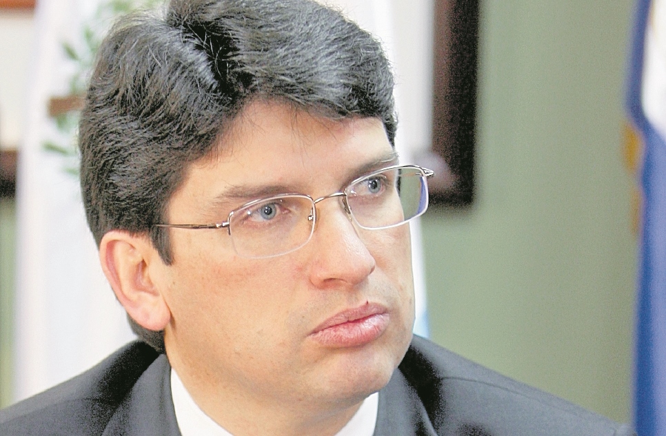 Rubén Morales fue ministro de Economía durante 16 meses. (Foto Prensa Libre: ESBIN GARCIA)