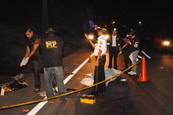 La víctima fue localizada este domingo por la madrugada (Foto Prensa Libre: MIGUEL LÓPEZ).