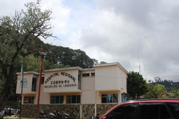 Hospital Regional de Cobán, Alta Verapaz. (Foto Prensa Libre: Ángel Martín Tax Yax)