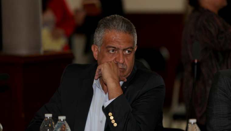 Jorge Mario Véliz, fue citado por la Comisión de Deportes del Congreso, el jueves pasado. (Foto Prensa Libre: Carlos Vicente)