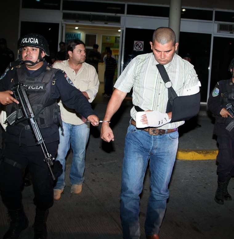 Mario Ponce cuando fue capturado en Honduras, en mayo de 2011. (Foto Prensa Libre: La Prensa de Honduras).