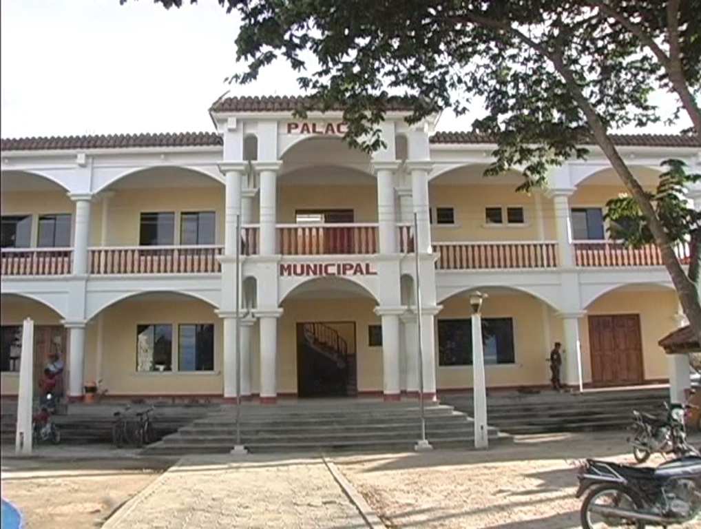 Según miembros del consejo municipal, Santos Calel ya no se presentaba al edificio municipal.(Prensa Libre. Héctor Cordero)