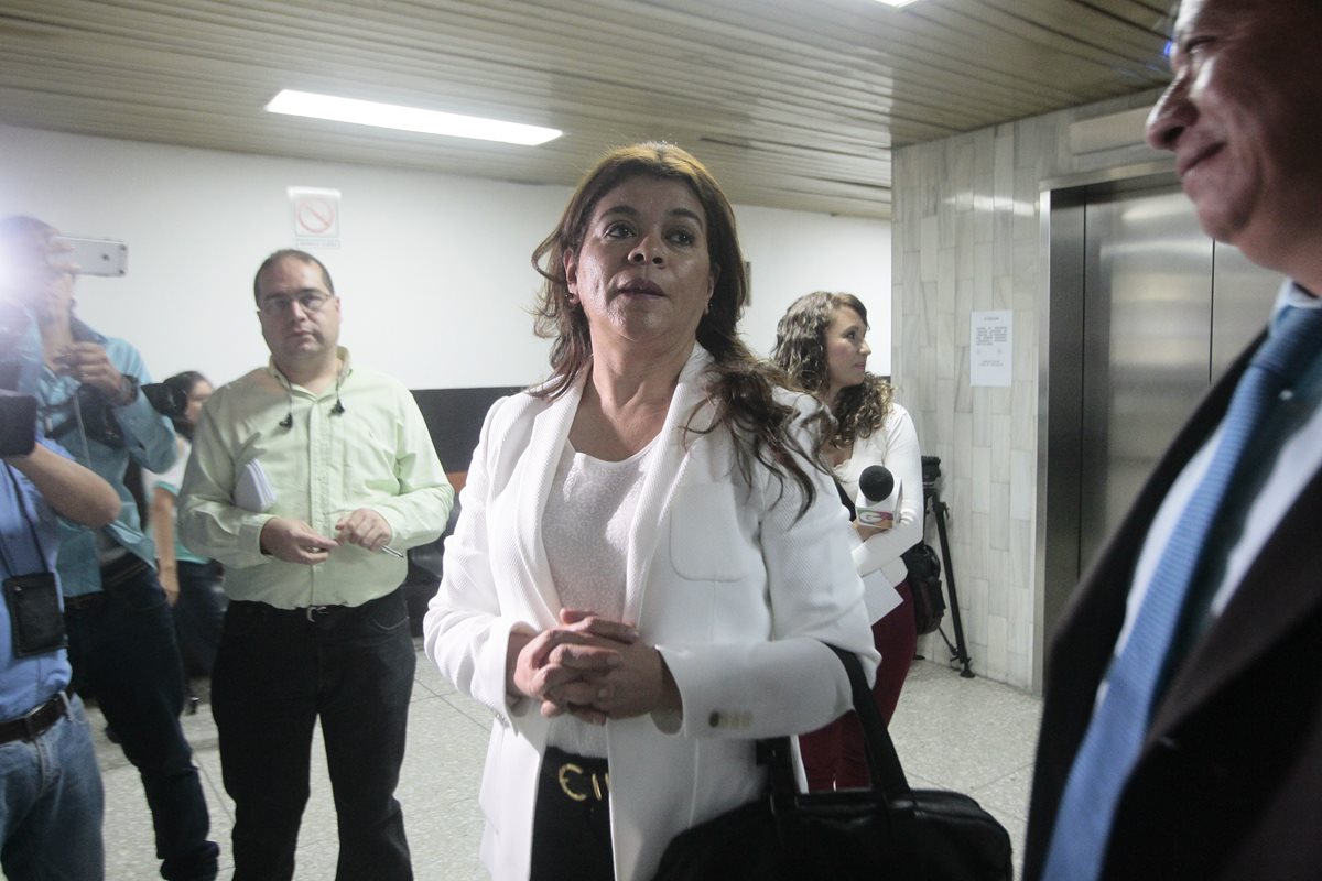 La jueza defendió en el juzgado que la investiga su lujosa propiedad en Santa Catarina Pinula. (Foto Prensa Libre: Hemeroteca PL)