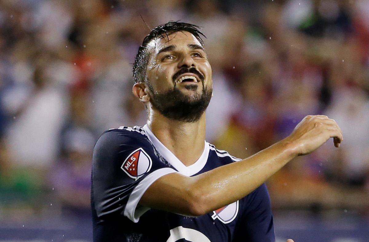 David Villa se consolida como figura en el futbol de la MLS. (Foto Prensa Libre: AP)