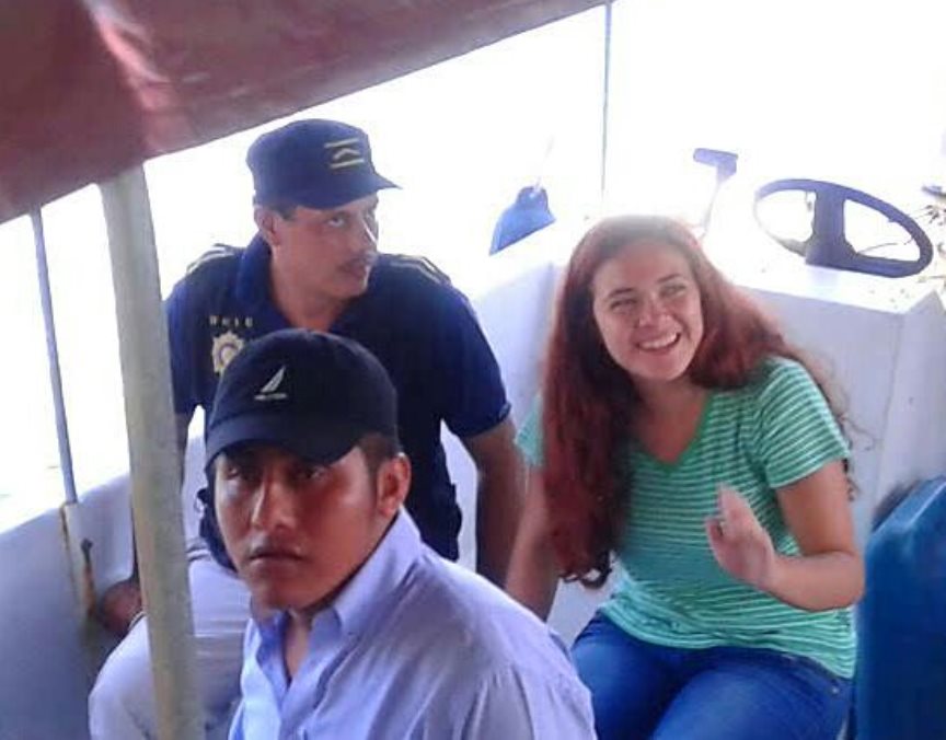 Astrid Lucía Samayoa Morales, de 19 años, estudiante de la Usac, localizada en Izabal por la Policía Nacional Civil. (Foto Prensa Libre: PNC)