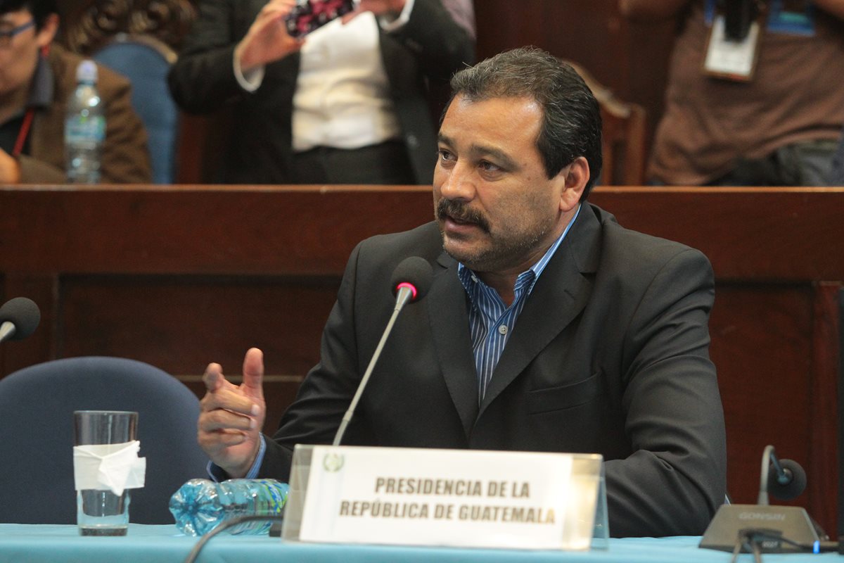 César Calderón, presentó un recurso de amparo en contra de la Comisión Pesquisidora. (Foto Prensa Libre: Hemeroteca PL)