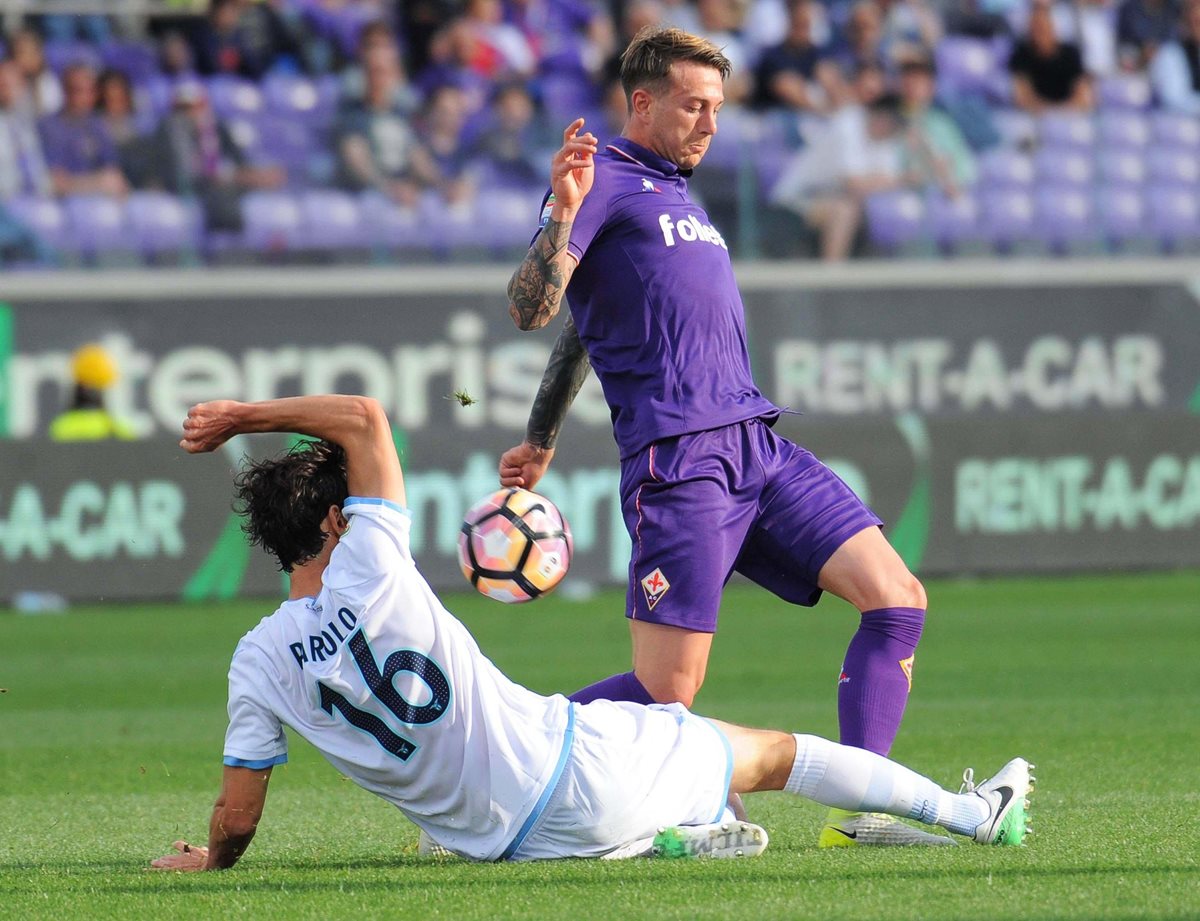 La Fiorentina sueña con meterse a zona de Europa League. (Foto Prensa Libre: EFE)
