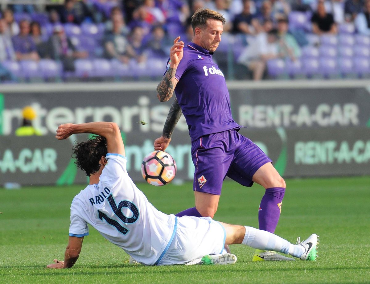 La Fiorentina sueña con meterse a zona de Europa League. (Foto Prensa Libre: EFE)