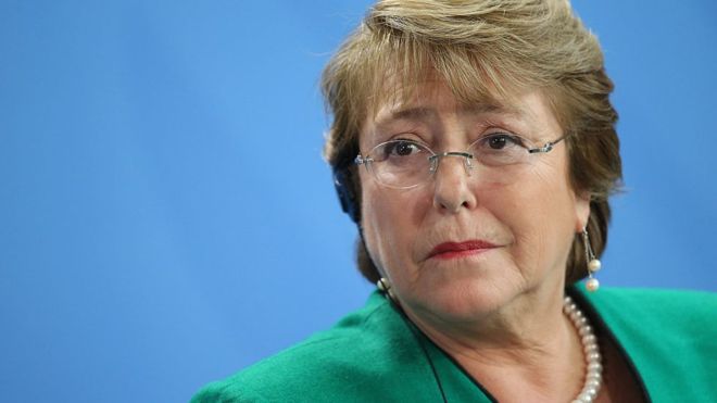 La presidenta Michelle Bachelet dijo que solicitaría una "completa investigación" sobre el índice Doing Business del Banco Mundial. (Getty Images).
