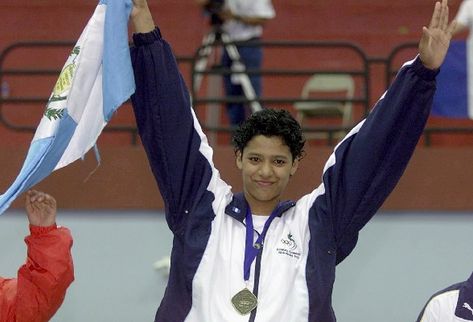 En San Salvador, en el 2002, ganó oro en los Juegos C.A. y del Caribe. (Foto Prensa Libre: Antonio Barrios Alvarado)