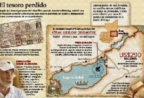 Científico cree que estructuras en el Lago de Izabal datan de miles de años antes de Cristo.