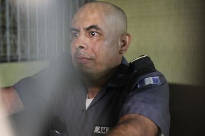 Mynor David Guevara cumplirá una condena por tiempo indefinido en el hospital Carlos Federico Mora, por asesinar a balazos a una mujer en la zona 1 en 2014. (Foto Prensa Libre: Hemeroteca PL)