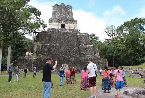 Tikal es uno de sitios arqueológicos más visitados