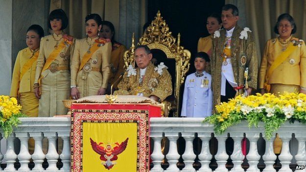 <em>La familia real tailandesa está protegida por una de las leyes más restrictivas del mundo. (Foto Prensa Libre: AFP).</em>