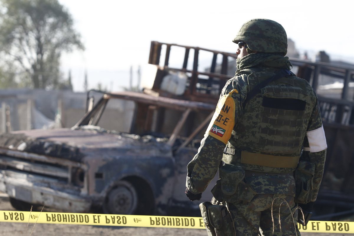 La violencia sigue en aumento en México. (Foto Prensa Libre: EFE)