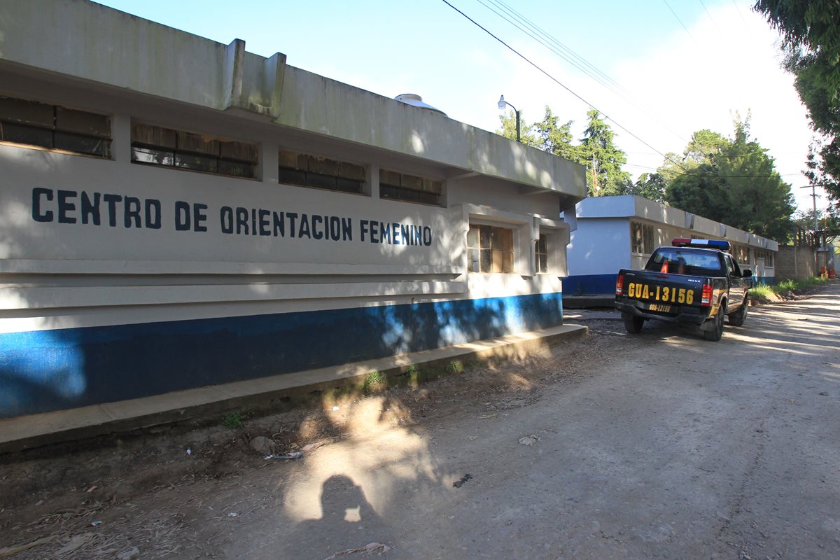 El centro de Orientación Femenina (COF), en Fraijanes, Guatemala. (Foto Prensa Libre: Hemeroteca PL)