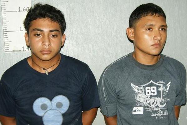 Los dos detenidos permanecen en la comisaría local. (Foto: PNC)<br _mce_bogus="1"/>