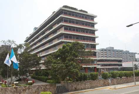 Oficinas centrales   del IGSS, en la zona 4.