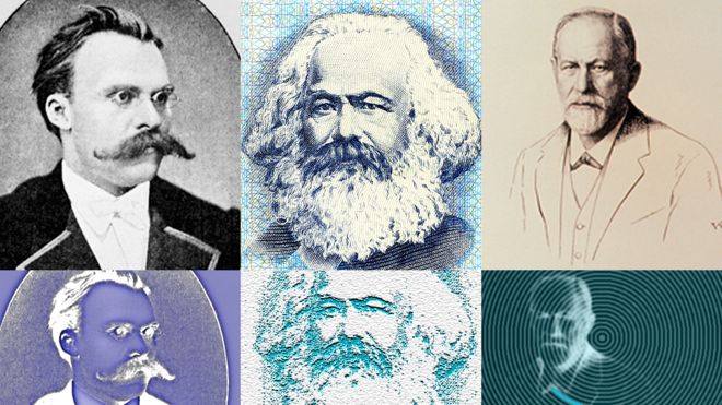 Los tres grandes, Nietzsche, Marx y Freud, tenían algunas cosas en común.