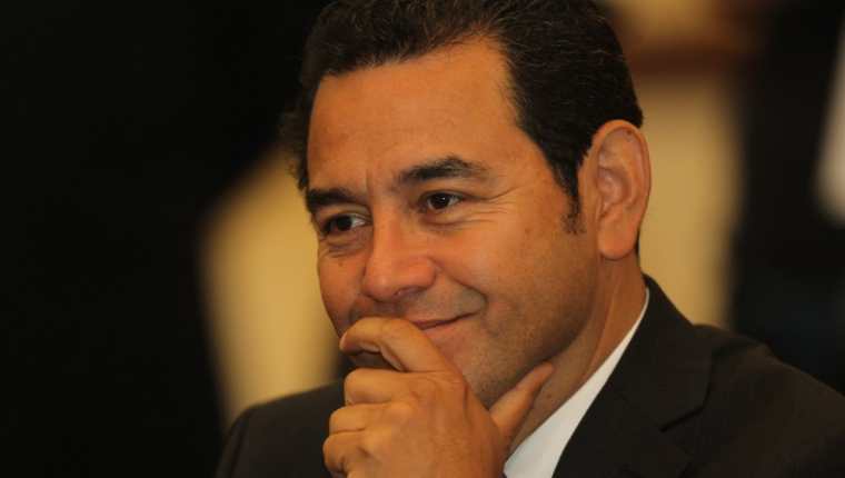Jimmy Morales, candidato presidencial por el partido FCN-Nación. (Foto Prensa Libre: Hemeroteca PL)