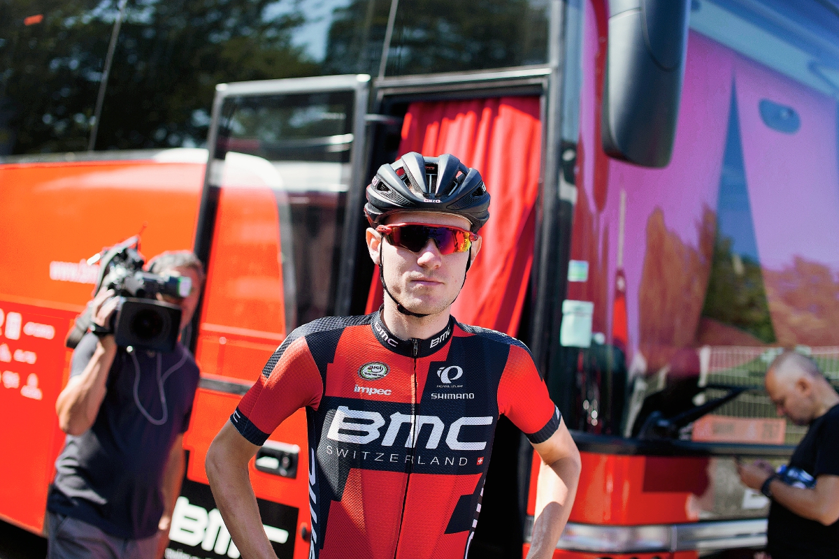 Tejay van Garderen abandonó este miércoles el Tour. (Foto Prensa Libre: AP)