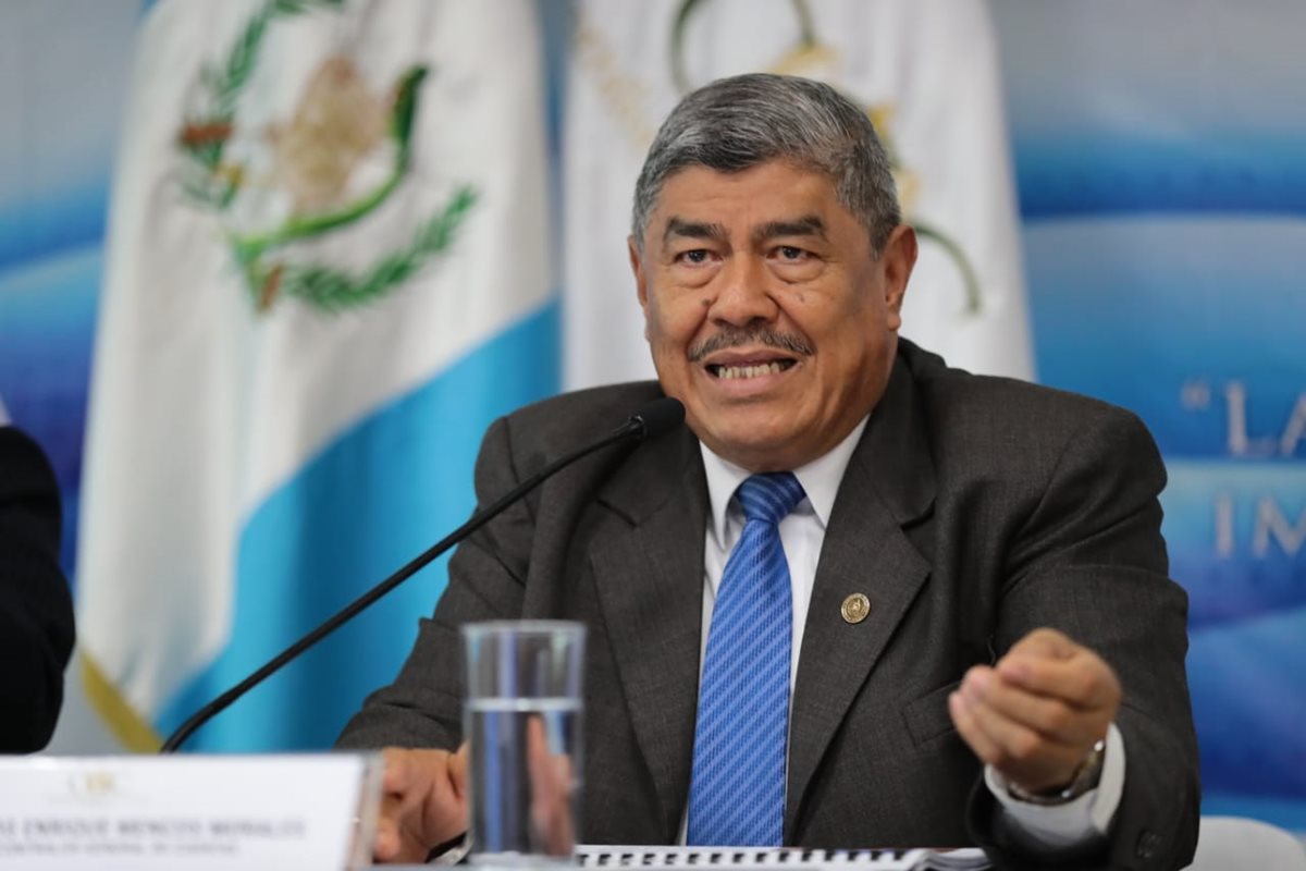 La CGC presentó los resultados de la auditoría del Ejercicio Fiscal 2017. (Foto Prensa Libre: Álvaro Interiano)