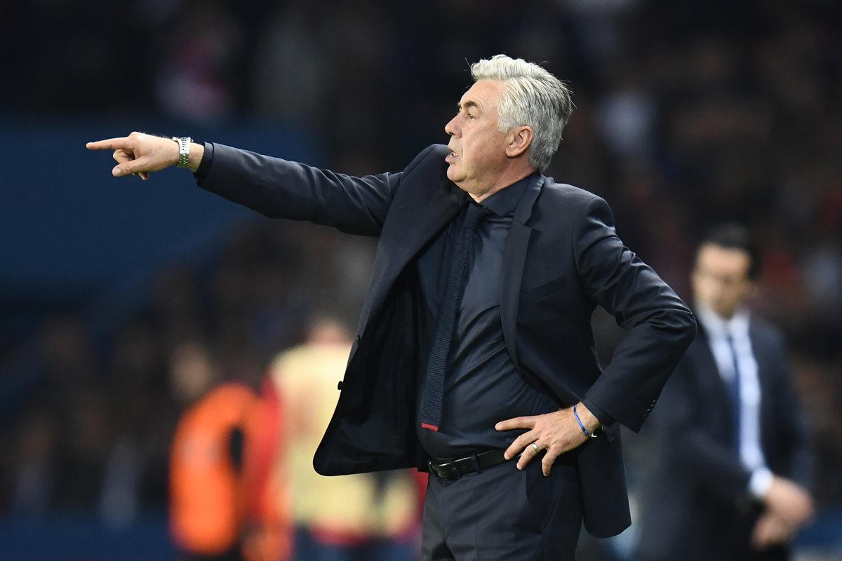 Carlo Ancelotti valoró el desempeño del Bayern Múnich contra el París Saint Germain. (Foto Prensa Libre: AFP)