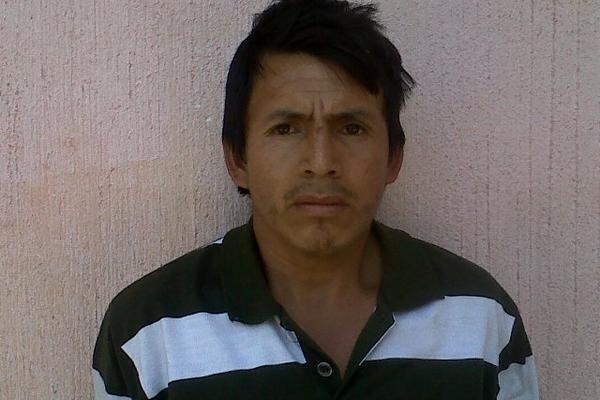 Miguel García Ajanel, es sindicado de haber abusado sexualmente de una mujer en Chiché. (Foto Prensa Libre: Óscar Figueroa)