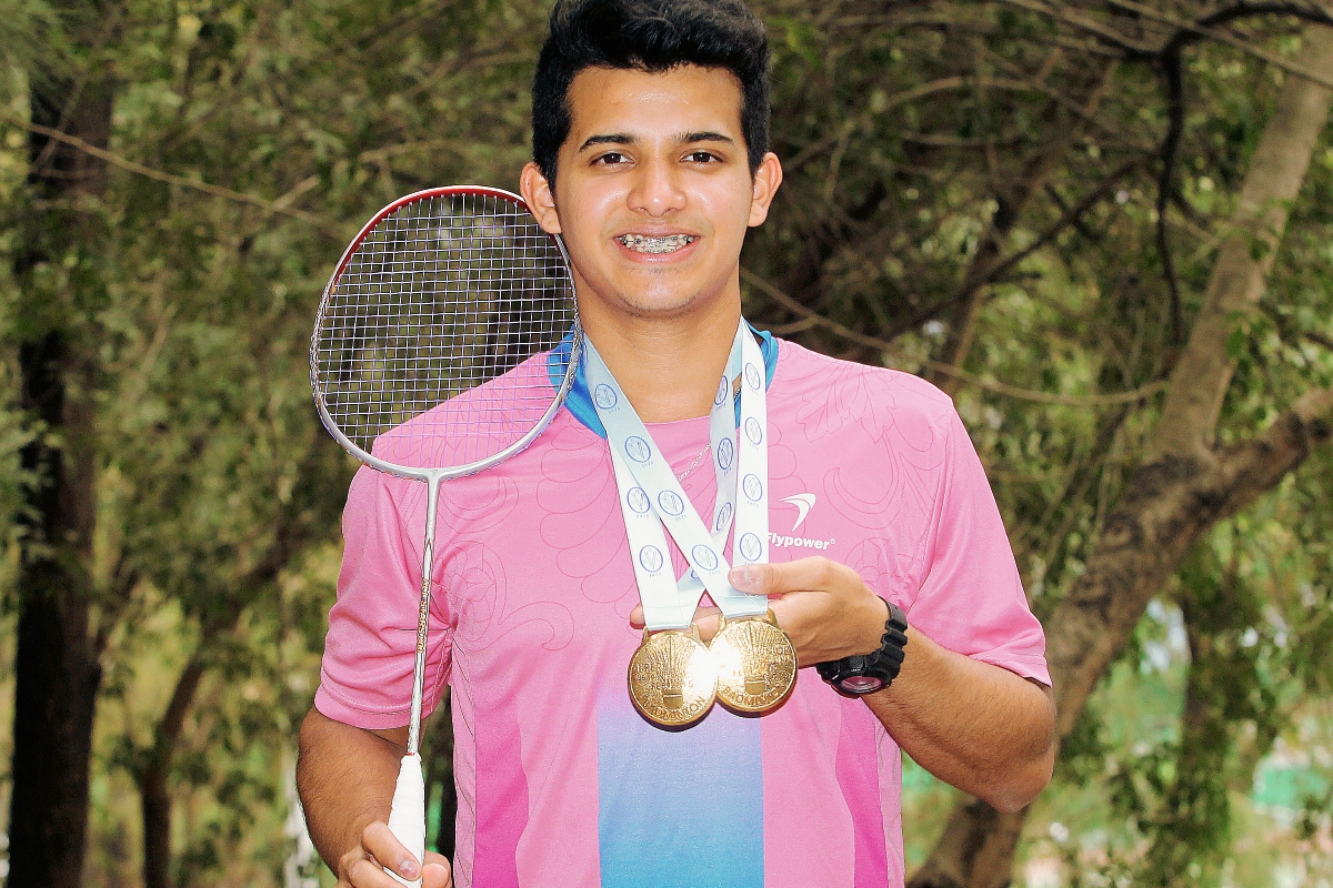 Rubén Castellanos forma parte de la segunda edición del Guatemala Junior Internacional, que se juega en el Coliseo Deportivo de la zona 4 capitalina. (Foto Prensa Libre: Óscar Felipe Q.)