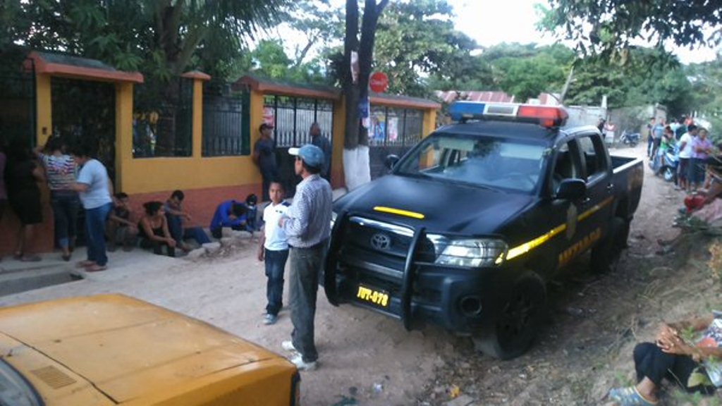Inmueble donde ocurrió la tragedia, en la cabecera de Jutiapa. (Foto Prensa Libre: Óscar González).