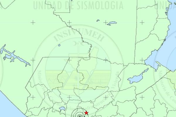 El sismo tuvo el epicentro en Sacatepéquez, con una magnitud de 2.5 grados en la escala de Richter. (Foto Prensa Libre: Insivumeh)<br _mce_bogus="1"/>