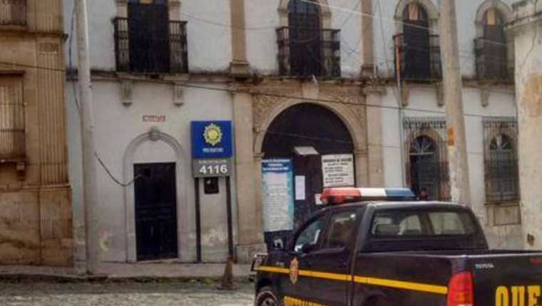 El agente señalado de colaborar en la fuga de El Rojo, estaba a cargo del Preventivo de Quetzaltenango. (Foto Prensa Libre: María José Longo)