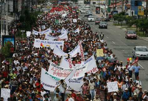 Cidh conoce  denuncia de protestas sociales.
