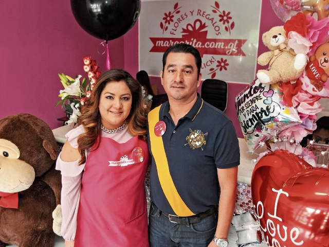 Los esposos Ervin García y Gloria Margarita Ruíz decidieron emprender. (Foto Prensa Libre: A. Interiano)