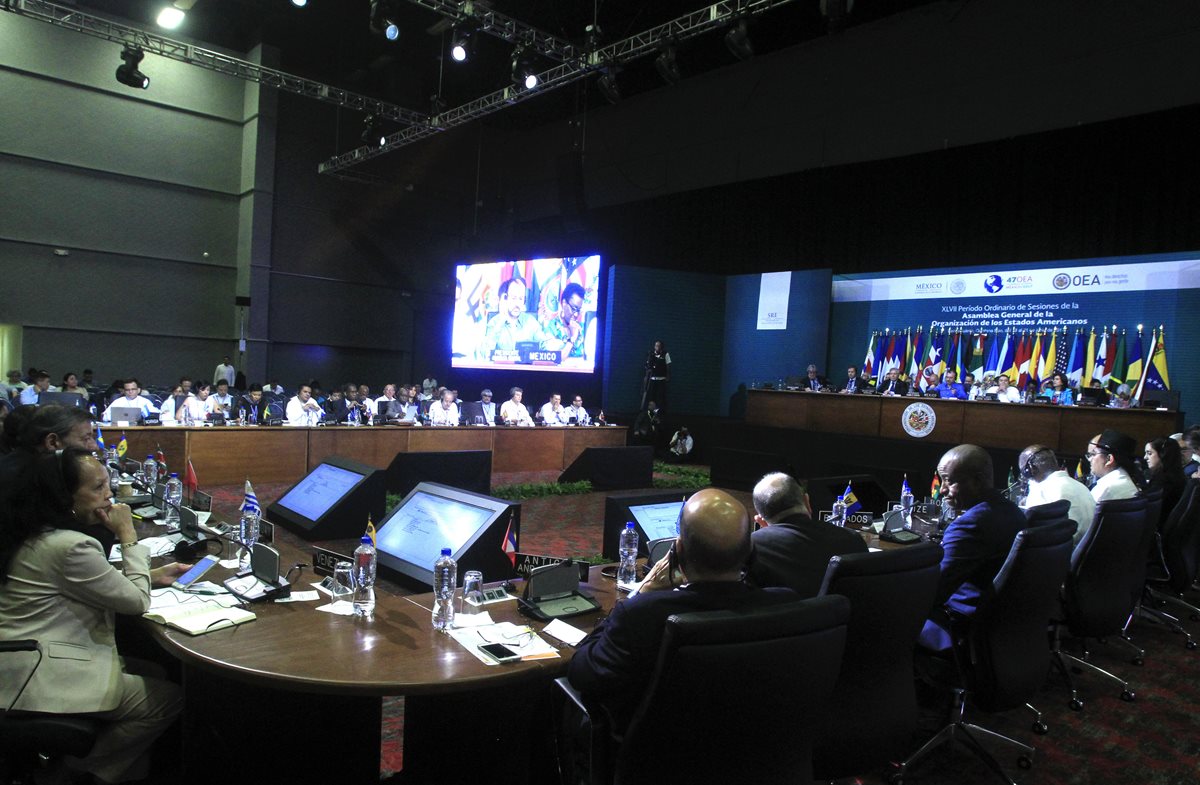 Reunión en México no fructificó sobre la crisis en Venezuela. (Foto Prensa Libre: EFE)