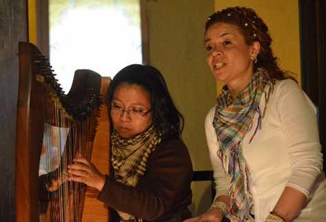 Brendy Boj y Andrea Pellecer dieron un espléndido espectáculo.