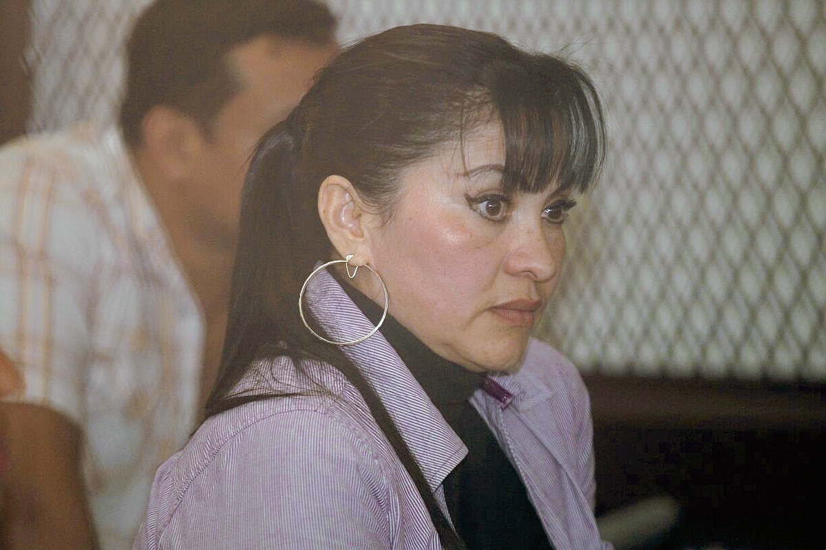 Marixa Lemus Reyes, presunta líder de la estructura criminal, La Patrona. (Foto Prensa Libre: Rodrigo Méndez)