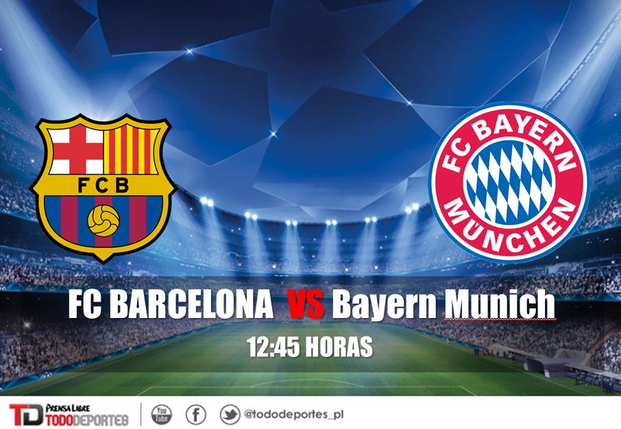 EN DIRECTO Barcelona vs. Bayern Munich Prensa Libre