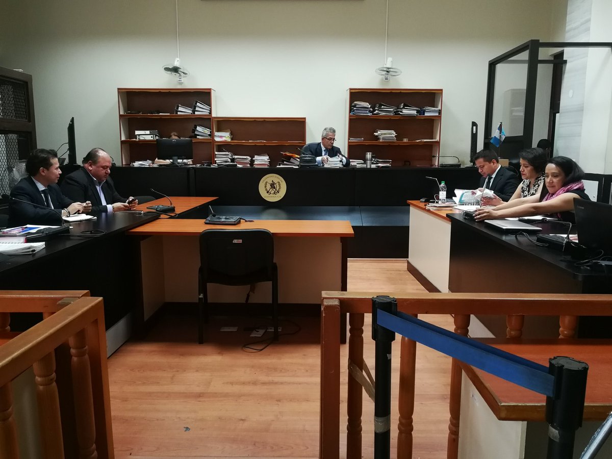 El juez Miguel Gálvez anuló el juicio abreviado al exbanquero Juan Abner Fonseca Galicia. (Foto Prensa Libre: Kenneth Monzón)