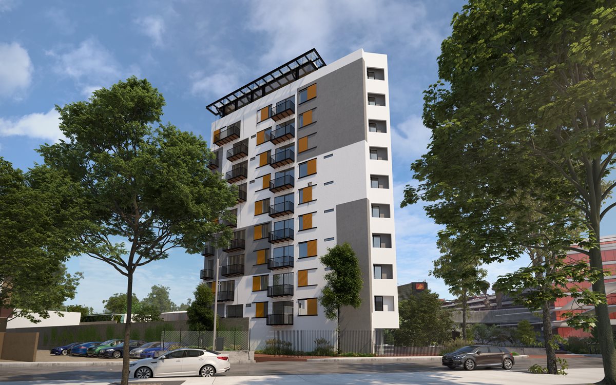 Diseño urbano pensado en el bienestar de los vecinos e inquilinos.