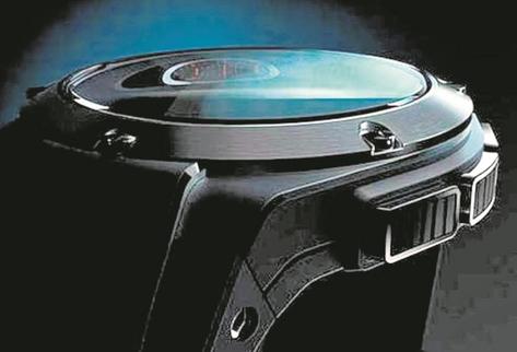 Imagen muestra  cómo lucirá el nuevo reloj inteligente de la marca HP. (Foto Prensa Libre: Archivo)