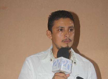 Carlos Roberto Marroquín, jefe edil de Moyuta, ha sufrido tres atentados. (Foto Prensa Libre)